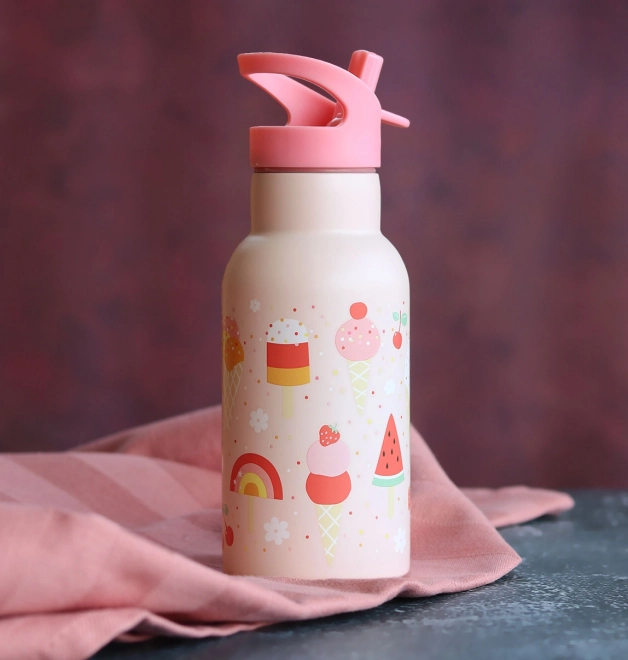 A Little Lovely Company RVS waterfles 500 ml