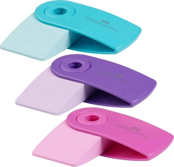 Faber-Castell ergonomische gum met plastic kap