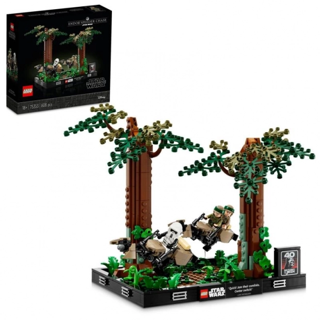 LEGO® Star Wars™ 75353 Achtervolging van speederbikes op de planeet Endor™ – diorama
