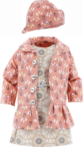 Elegant jasje met speels patroon