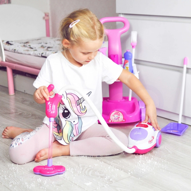 Schoonmaakset met stofzuiger Woopie