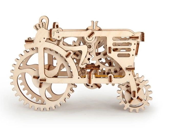 Echte mechanica van hout