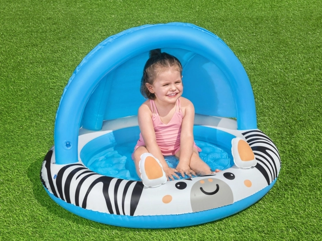 Kinderzwembad met Overkapping Bestway Zebra