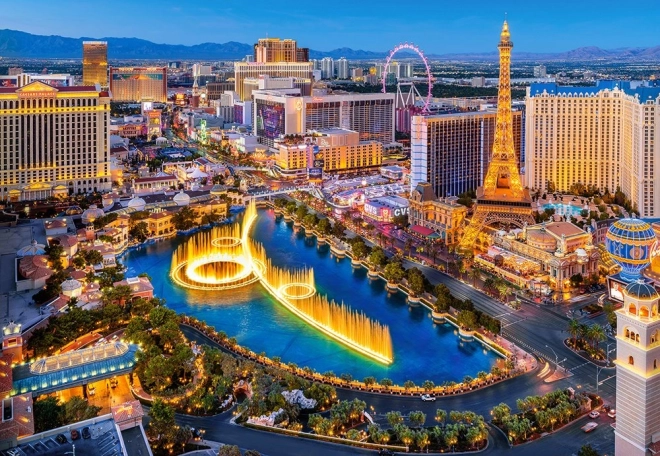 Puzzel 1500 stukjes Fabulous Las Vegas