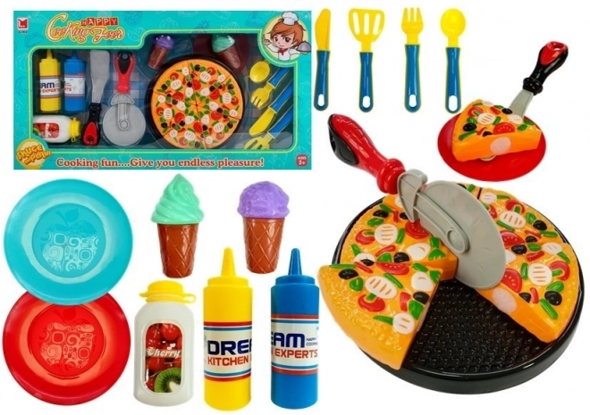 Fast Food Pizza IJs Set 20 stuks