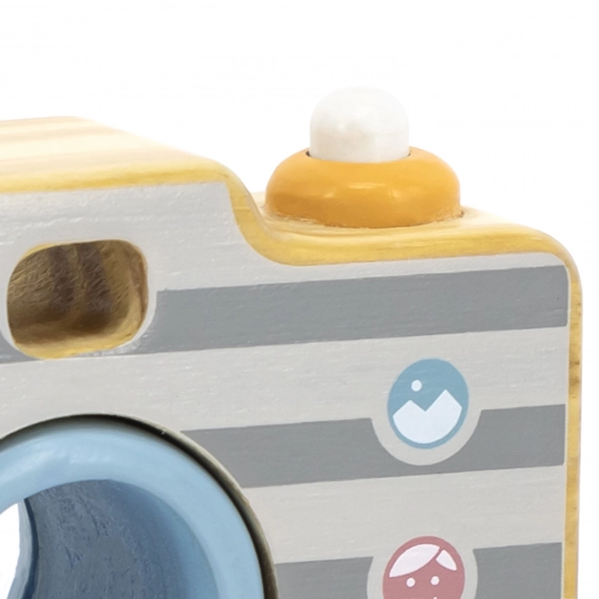 Houten camera