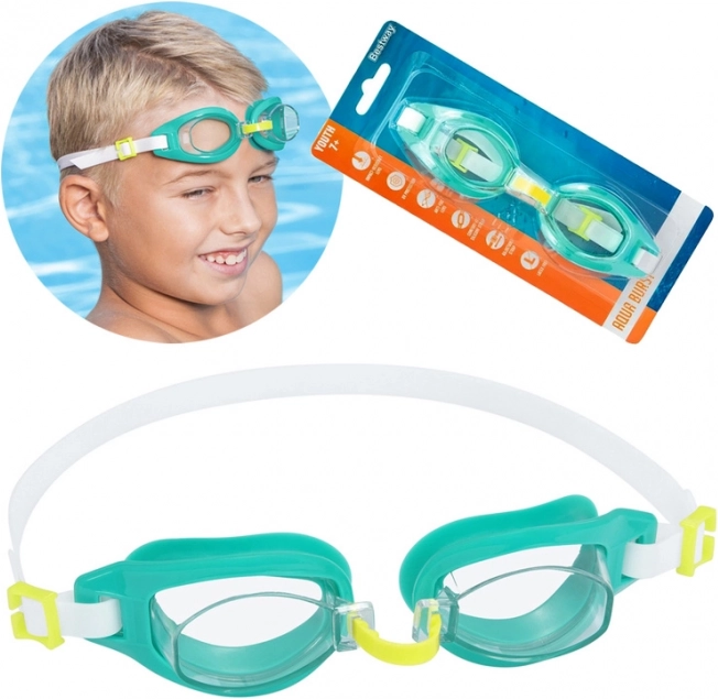 Bestway Aqua Burst kinderzwembril – Turkoois