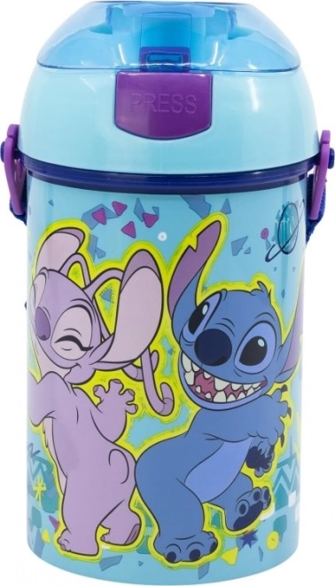 Kinderfles met draagriem Stitch 450 ml