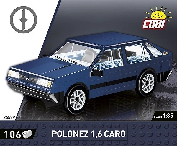 Polonez Caro model met blokjes 1:35 van COBI