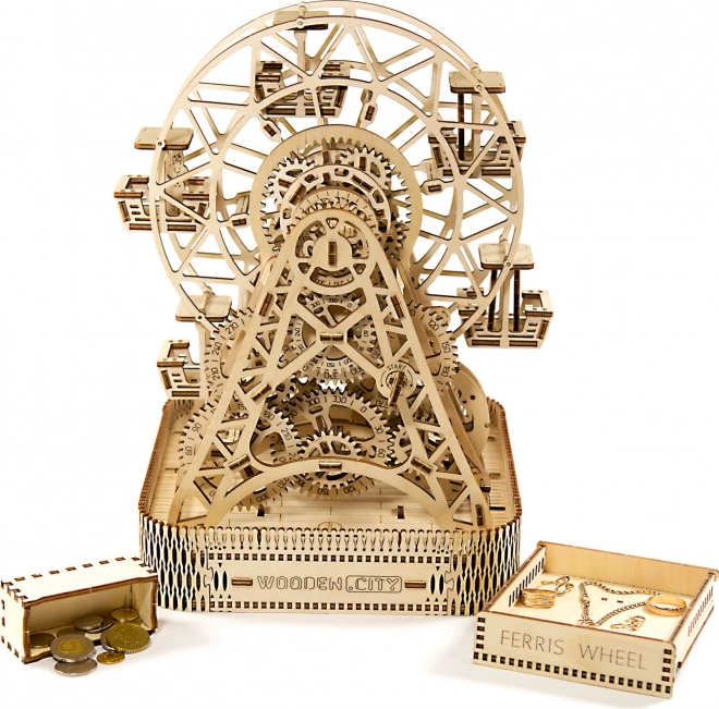 Houten model van het reuzenrad WOODEN CITY
