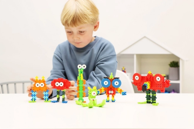 Plus-Plus Creatieve Set Leer Monsters Bouwen