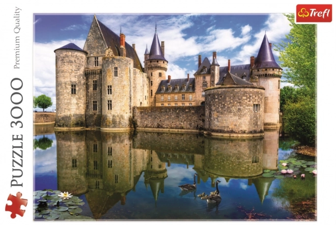 Puzzel 3000 stukjes Kasteel Sully-sur-Loire Frankrijk