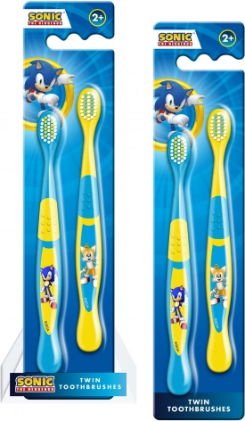 Sonic elektrische tandenborstel - set van 2 stuks