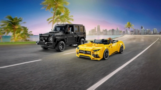 LEGO Speed Champions 76924 Mercedes-AMG G 63 en Mercedes-AMG SL 63