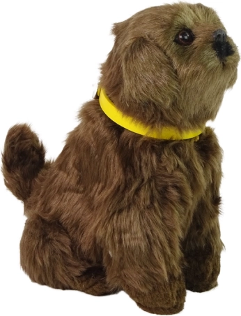Interactieve pluchen hond met geluiden en bewegende staart