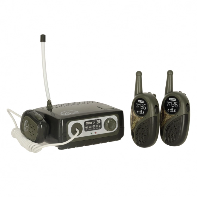 Kinderset Walkie Talkie met centrale eenheid Explorer