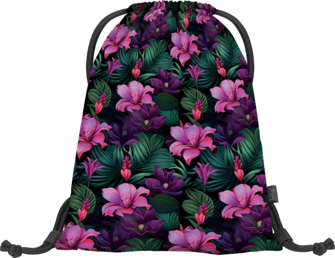 Zak PARADISE met bloemenpatroon