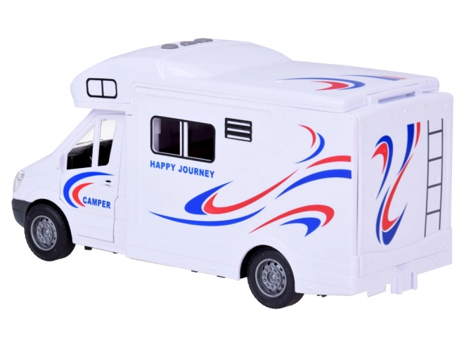 Kinder camping camper met lichten en geluiden