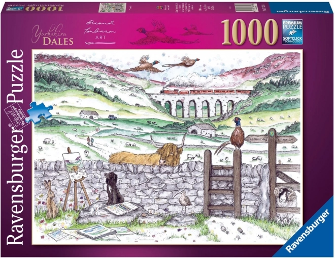 Ravensburger puzzel Leven in Yorkshire 1000 stukjes