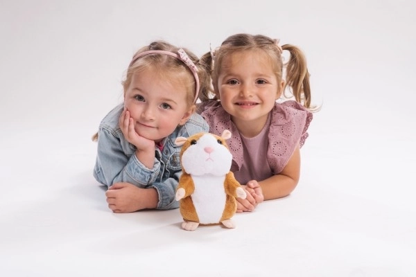 Sprekende pluche hamster Mireček