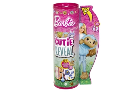 Panenka Barbie Cutie Reveal Teddybeer Pop - Dolfijn