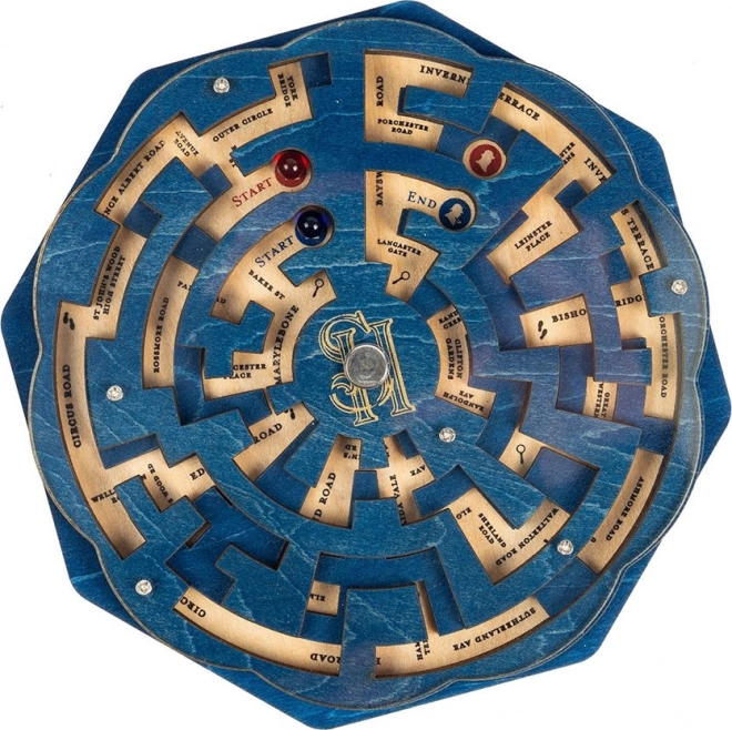 Puzzel Sherlock Holmes: De zaak van Moriarty’s schuilplaats – roterend doolhof van PROFESSOR PUZZLE