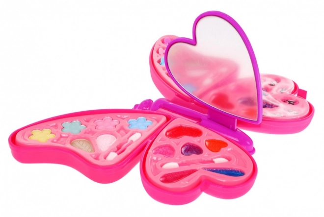 Cosmetica set Pink Butterfly voor kinderen 5+ Make-up + haar- en nagelaccessoires