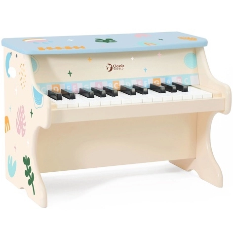 Klassieke Wereld Kinder Muziekpiano met Boekje