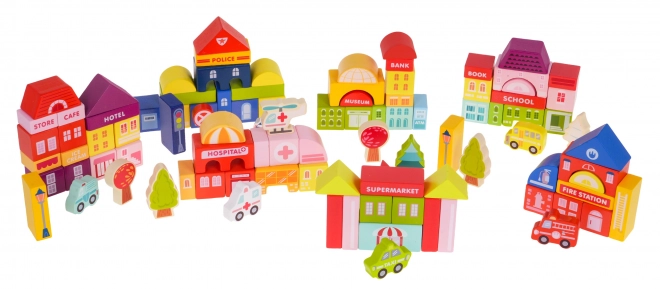 Houten Stad – Constructieset voor kinderen vanaf 3 jaar