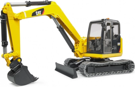 Constructiemodel van CAT-minigraafmachine van Bruder