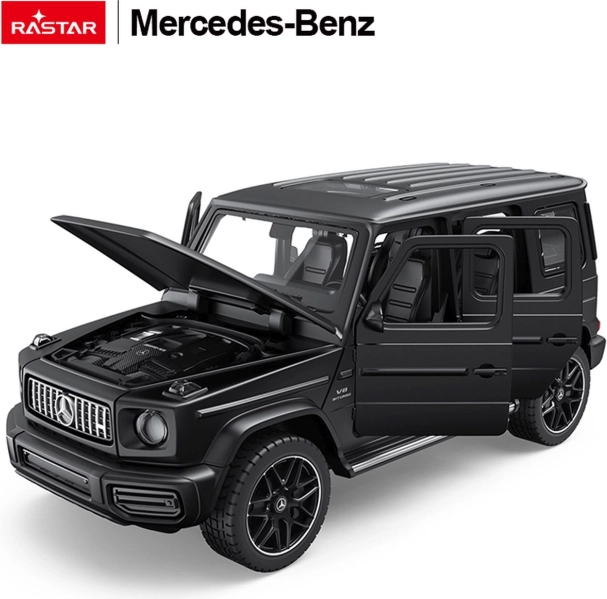 Metalen model 1:24 MERCEDES-BENZ AMG G63 met effecten van RASTAR