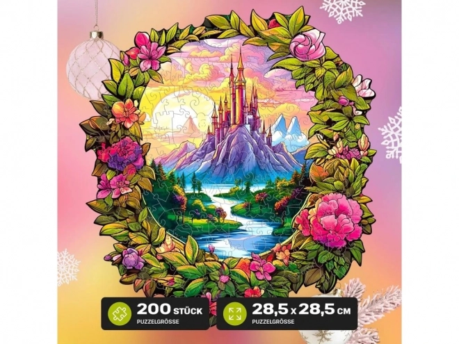 Houten puzzel Magisch bos 200 stukjes