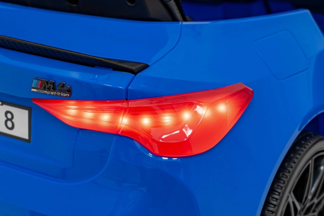 BMW M4 Witte Voertuig – Blauw