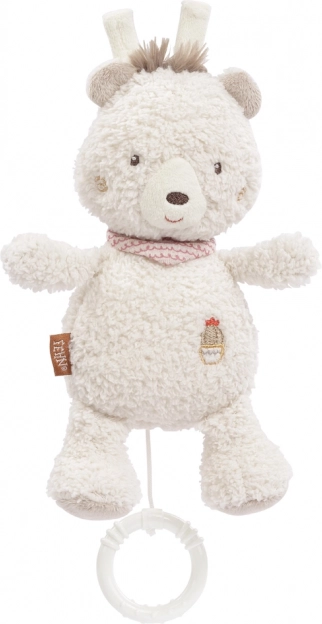 Pluche teddybeer met muziekdoosje