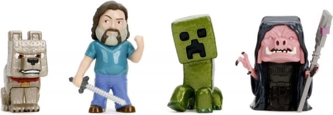Vier iconische personages in één verpakking