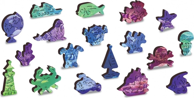 Unieke puzzelvormen met fijne details