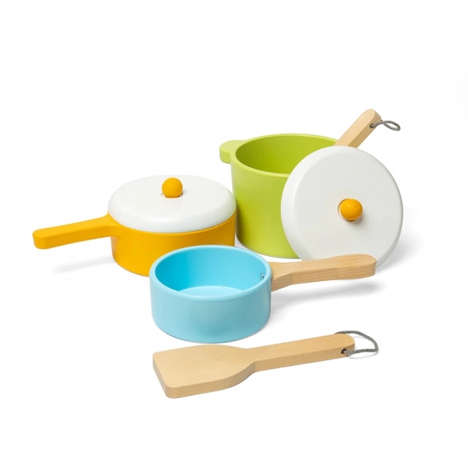 Bigjigs Toys kinderserviesset voor de keuken