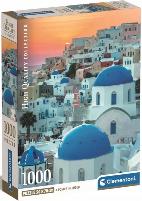CLEMENTONI Puzzel Santorini 1000 stukjes