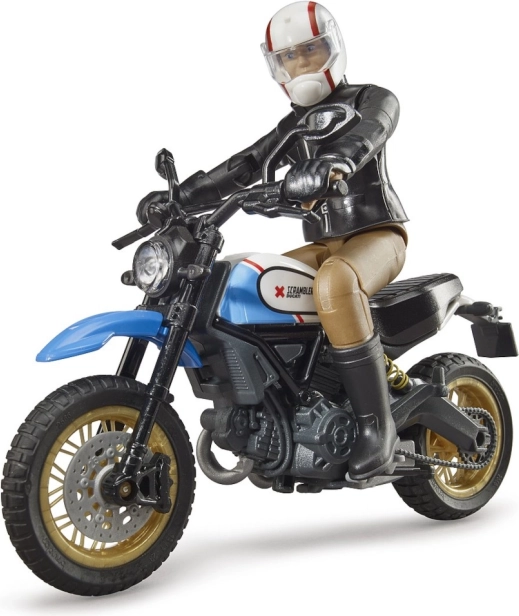 Authentieke Scrambler DUCATI op schaal 1:16