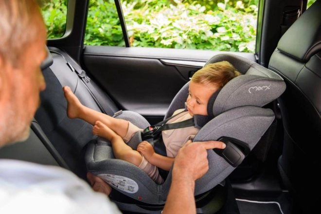 Autostoeltje Voor Kinderen MoMi EMI i-Size Beige