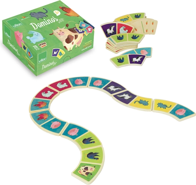 Vilac Boerderij Domino voor kinderen
