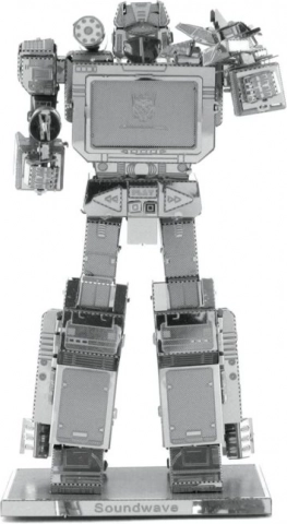 Metalen 3D-model TRANSFORMERS: Soundwave – METAL EARTH