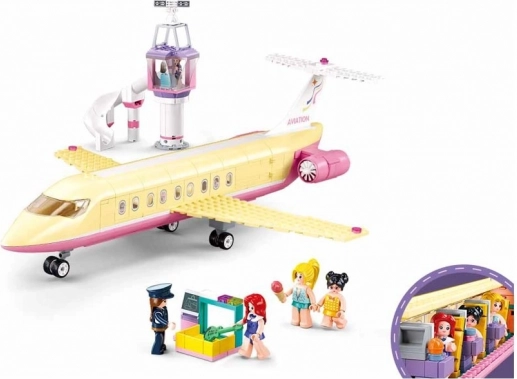 Sluban Girls Dream luxe vliegtuig