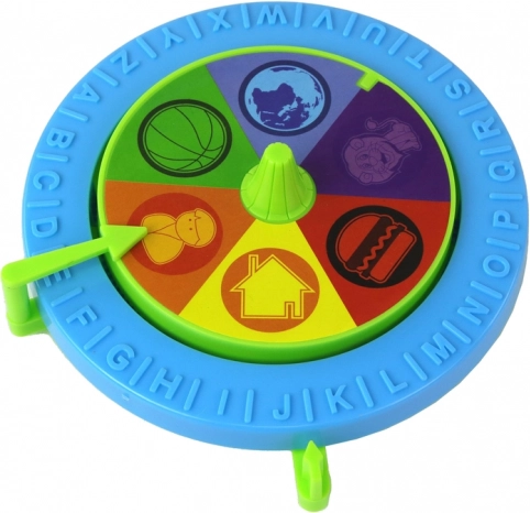 Spinner die letters en categorieën bepaalt