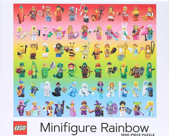 Chronicle Books LEGO® Regenboog Minifiguren 1000 Stukken