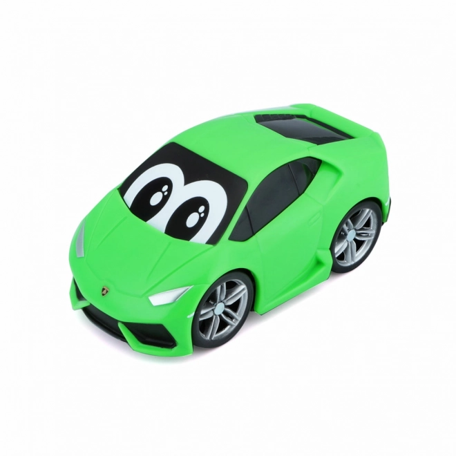 auto met grote ogen Lamborghini