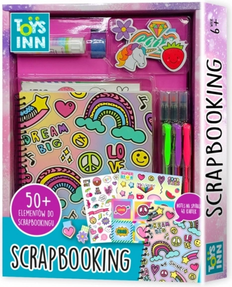Kleine scrapbookset