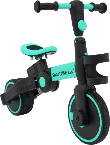 Kinderloopfiets en driewieler 3-in-1 SporTrike – Blauw