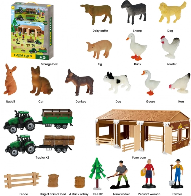 Kleine boer XL figuren boerderij
