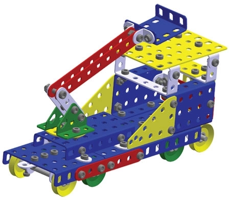 Merkur 031 Spoorwegmodellen - 211 onderdelen